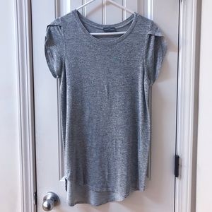 MARKET & SPRUCE Jenice Tulip Sleeve Knit Top